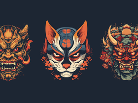 Japanese Demon Wallpaper